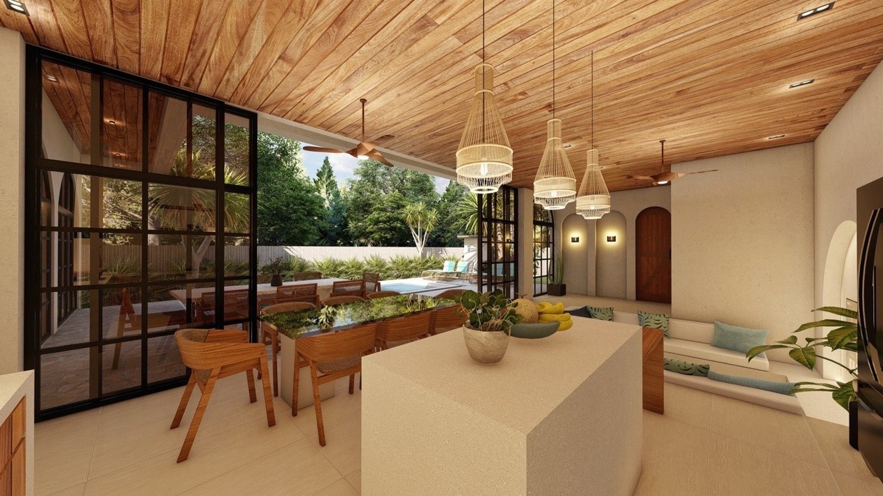 Cazenove Villa interior space